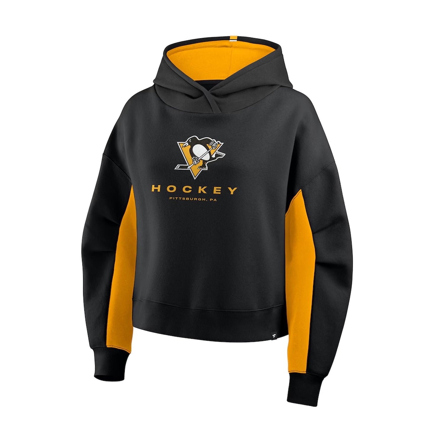 Pittsburgh Penguins Fanatics Women's Back Check Boxy Hoodie