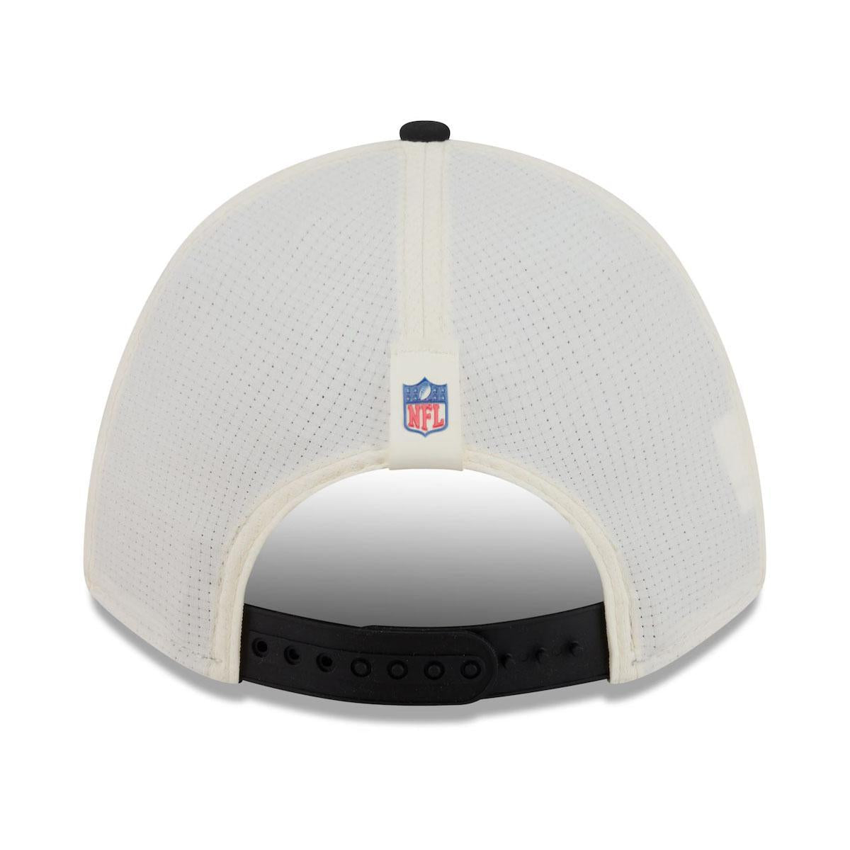 Pittsburgh Steelers 2026 NFL Training Camp 9FORTY Cream/Black M-Crown Adjustable Hat