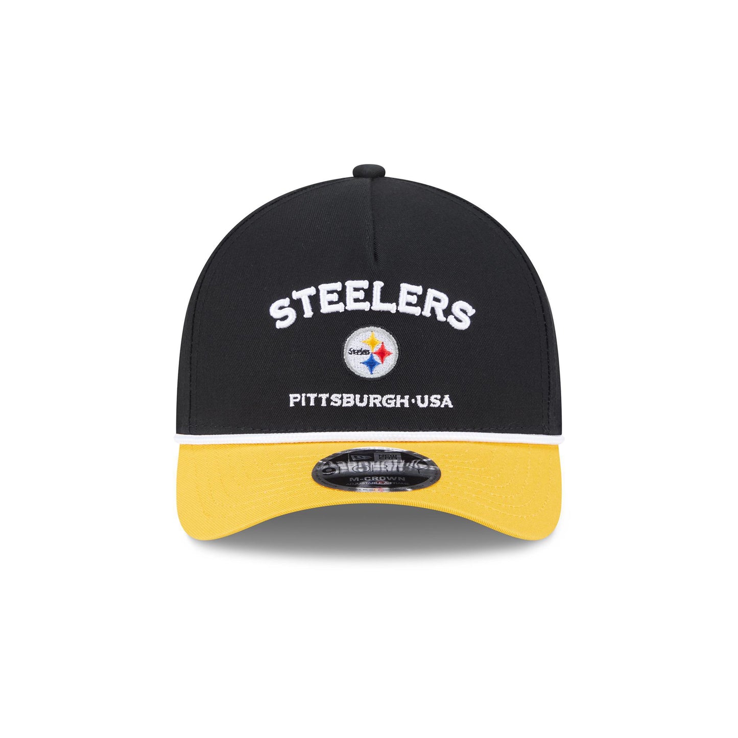 Pittsburgh Steelers USA 9FORTY M-Crown Adjustable A-Frame Snapback