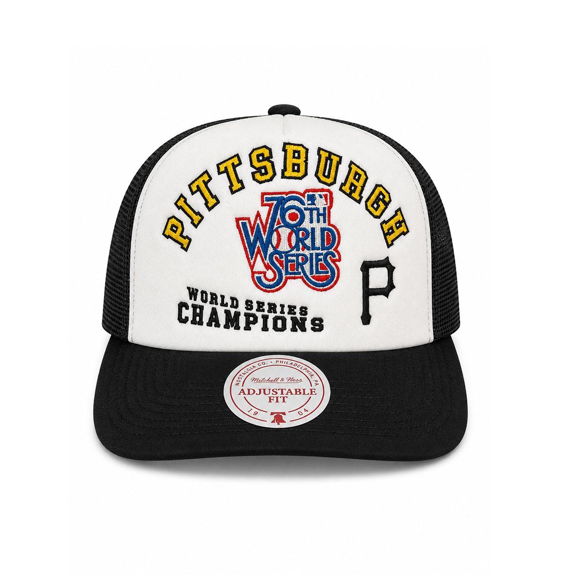 Pittsburgh Pirates Mitchell & Ness Champ Remix Trucker