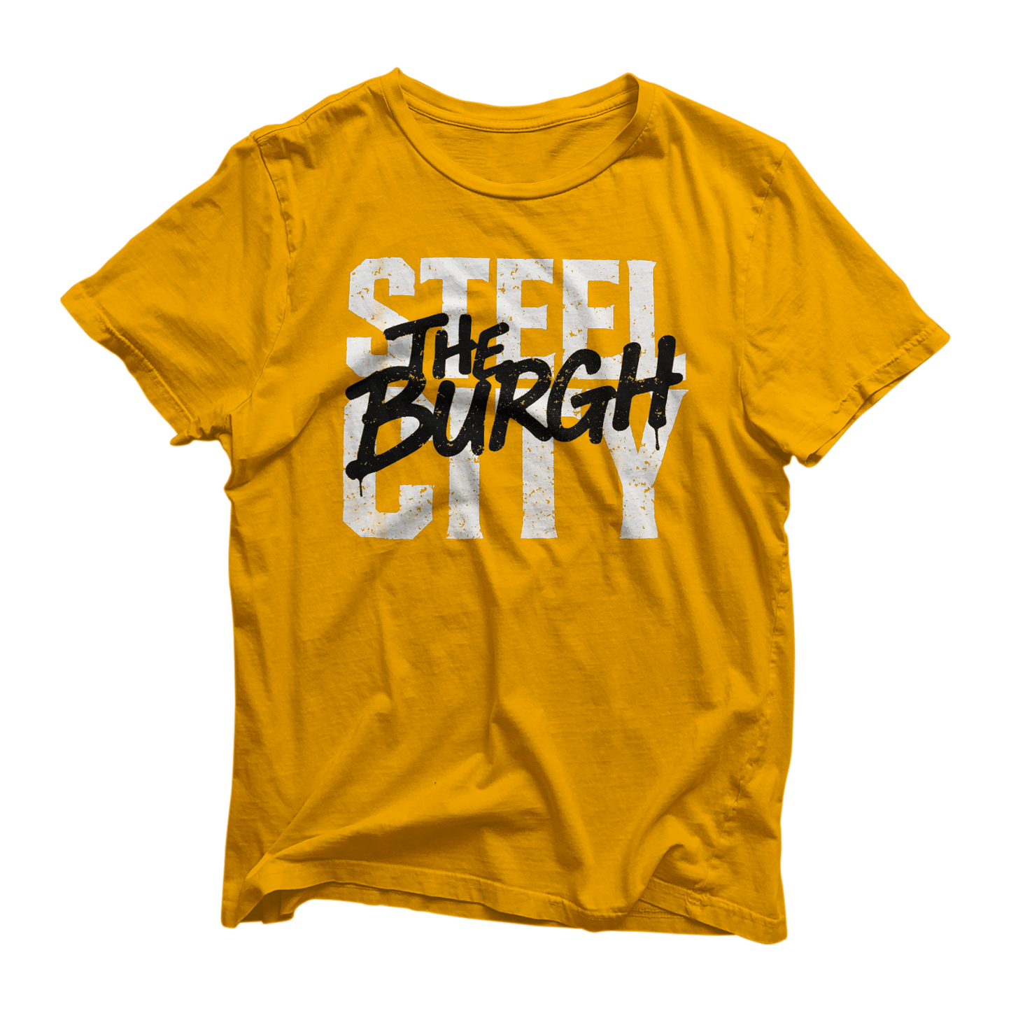 STEEL CITY The Burgh Tee x Gold