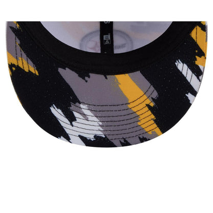 Pittsburgh Steelers Paint Black 9FIFTY Adjustable Hat