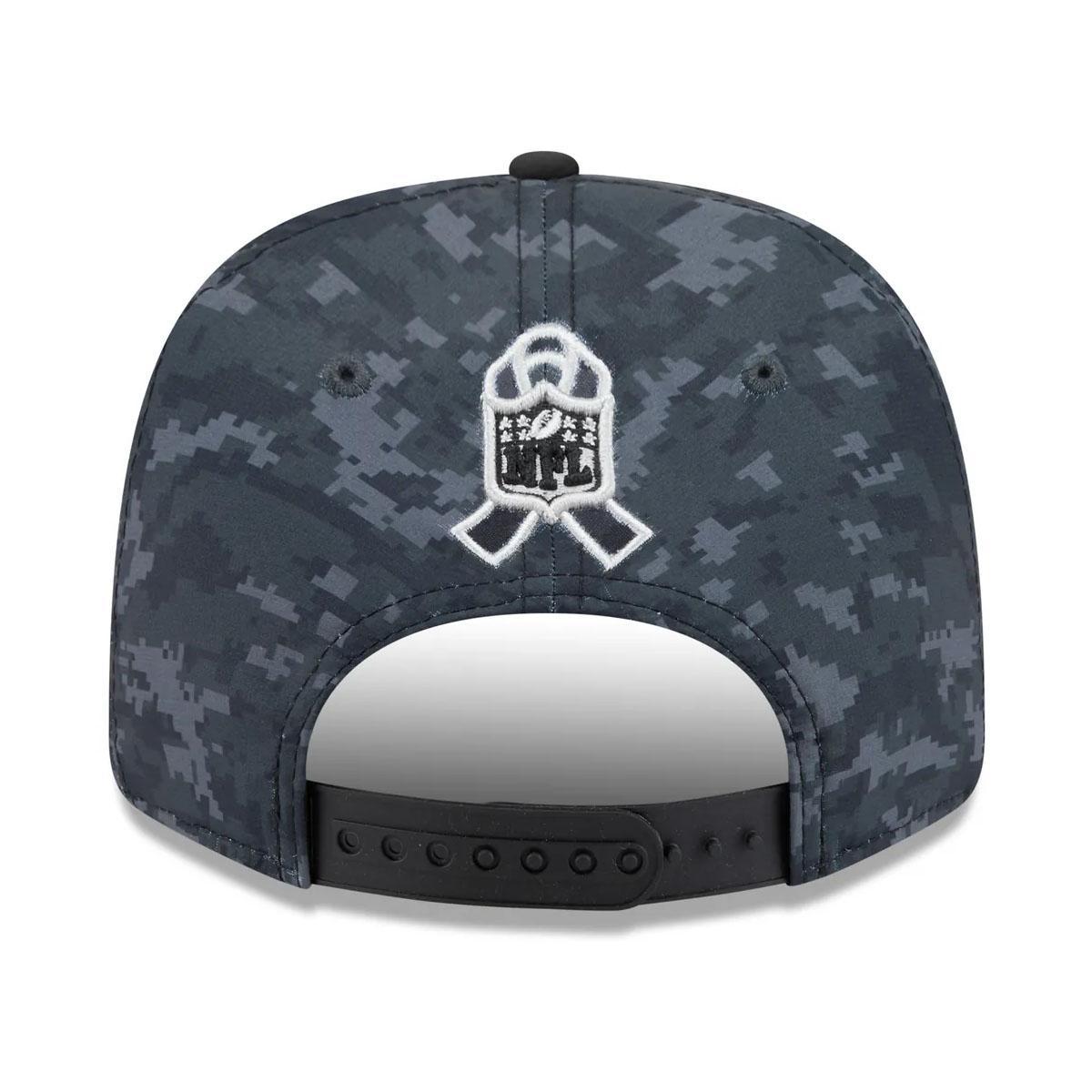 Pittsburgh Steelers New Era Black 2026 Salute To Service 9SEVENTY Adjustable Hat