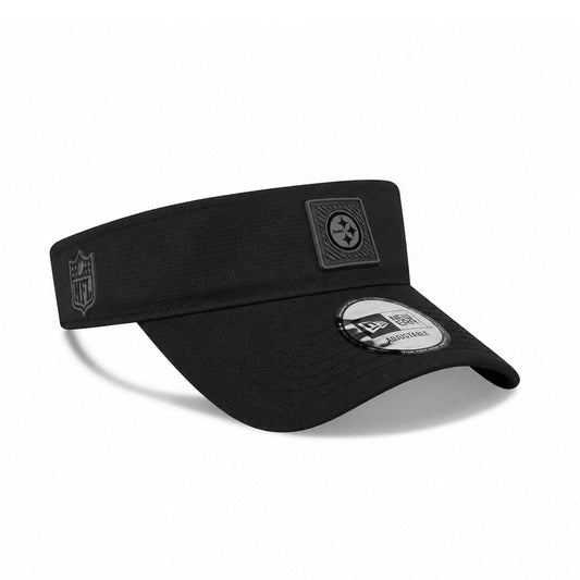 Pittsburgh Steelers 2026 NFL Training Camp Black/Charcoal Adjustable Visor