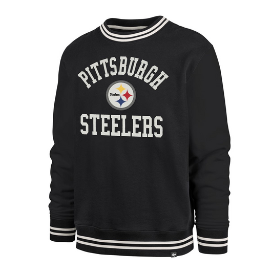 Pittsburgh Steelers Men's '47 Clubhouse View Sierra Fleece Sweatshirt