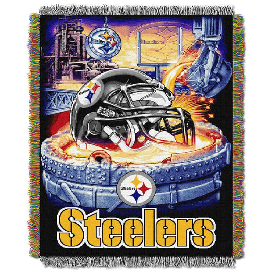 Pittsburgh Steelers Woven Tapestry Throw