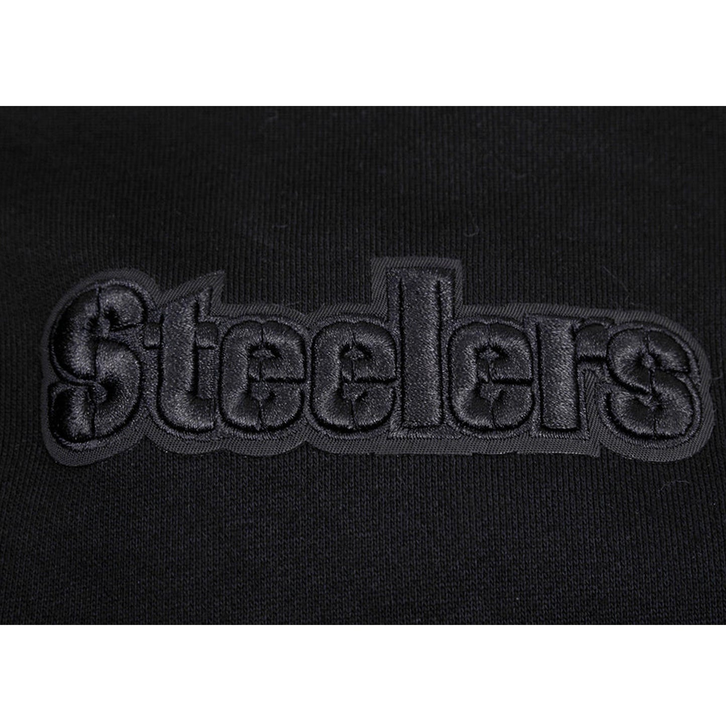 Pittsburgh Steelers Black Drop Shoulder Pullover Hoodie