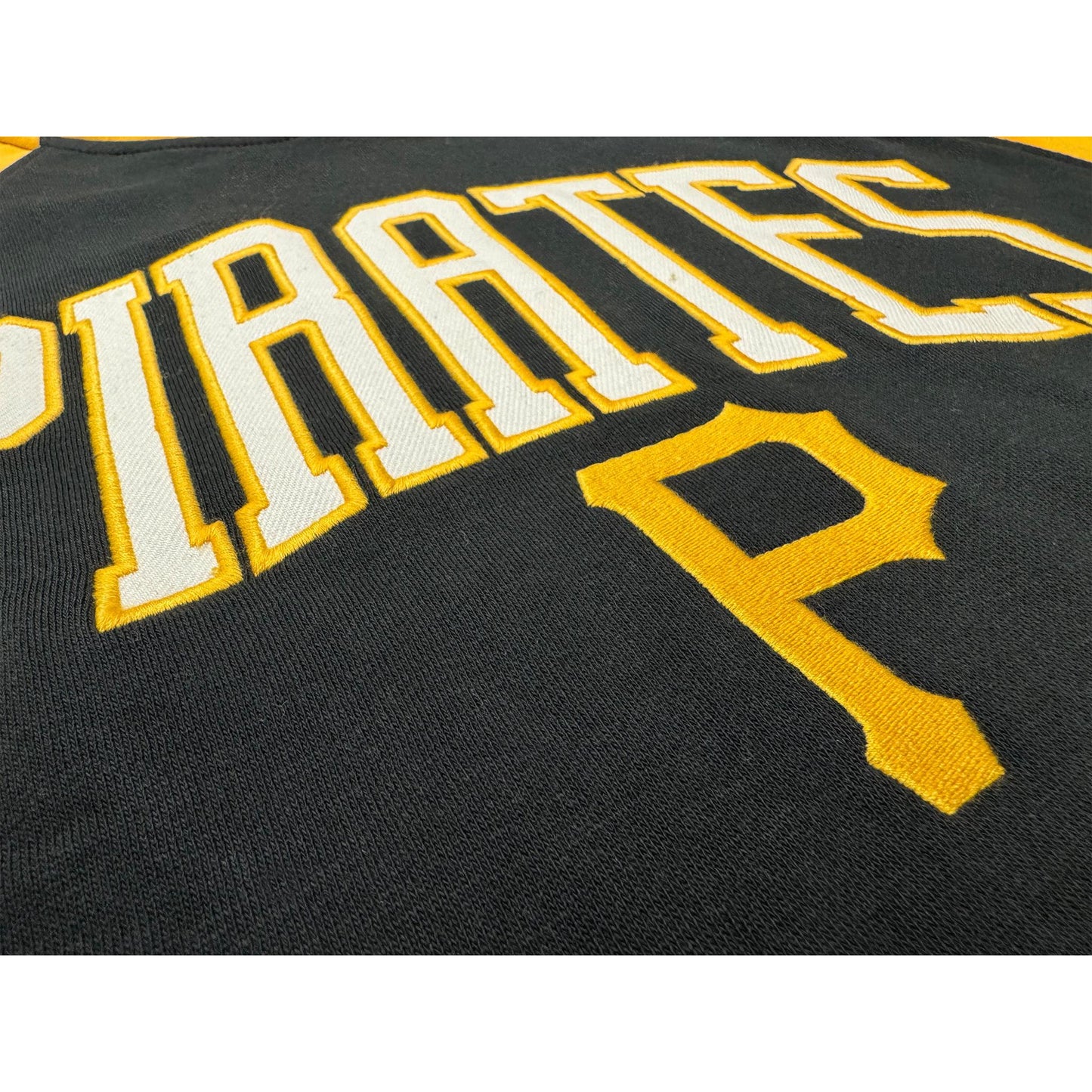 Women's Pittsburgh Pirates New Era Striped Sleeve Pullover