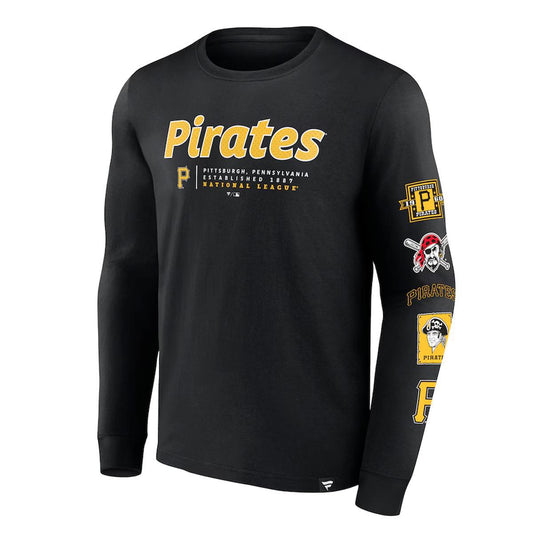 Pittsburgh Pirates Fanatics Strike the Goal Longsleeve