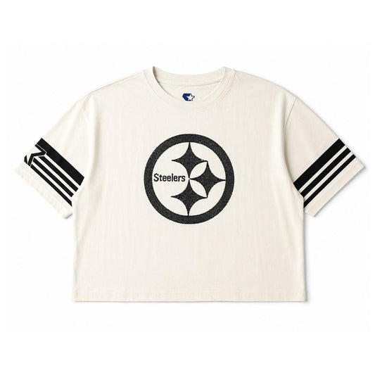 Pittsburgh Steelers Women's Boxy Sequin Top