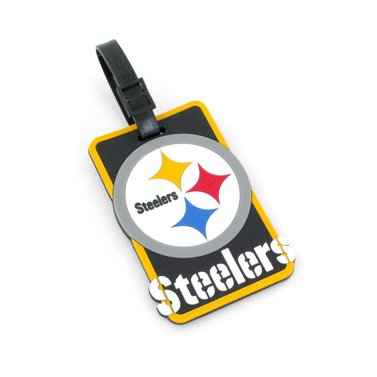 Pittsburgh Steelers Logo Soft Luggage Tag