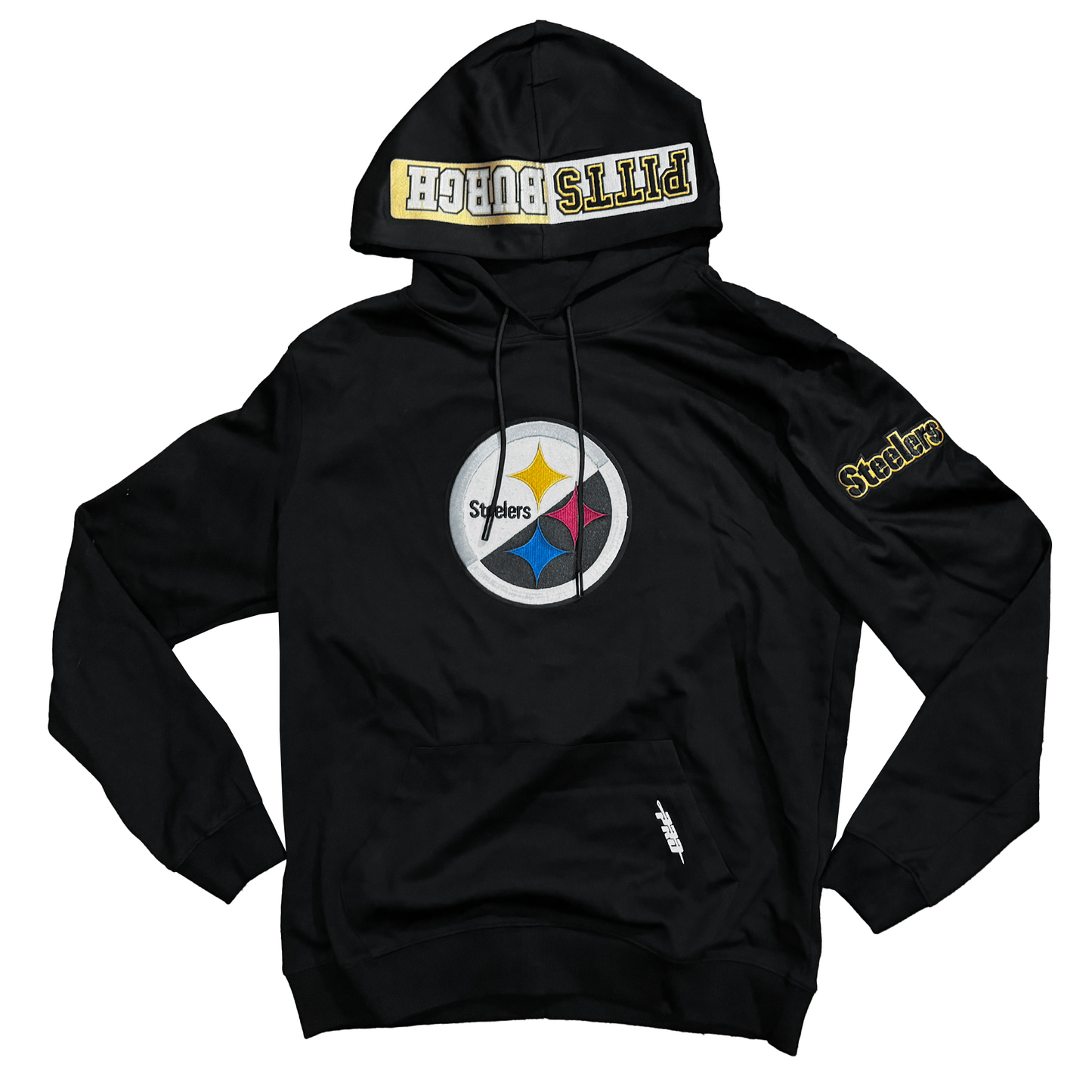 Pro Standard Pittsburgh Steelers Premium Split Logo Hoodie