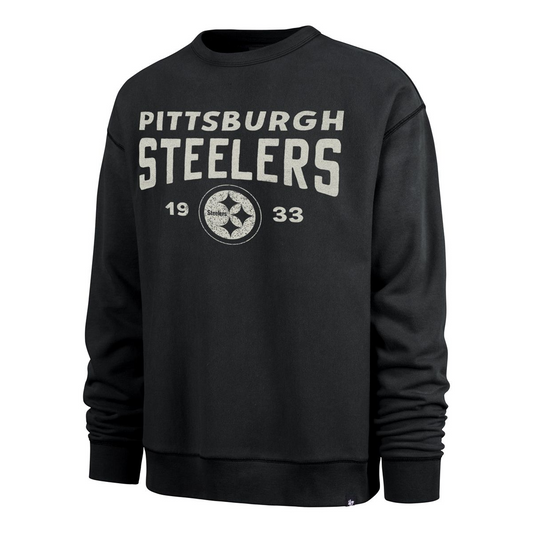 Pittsburgh Steelers Men's '47 Dusted Windsor Fleece Crew