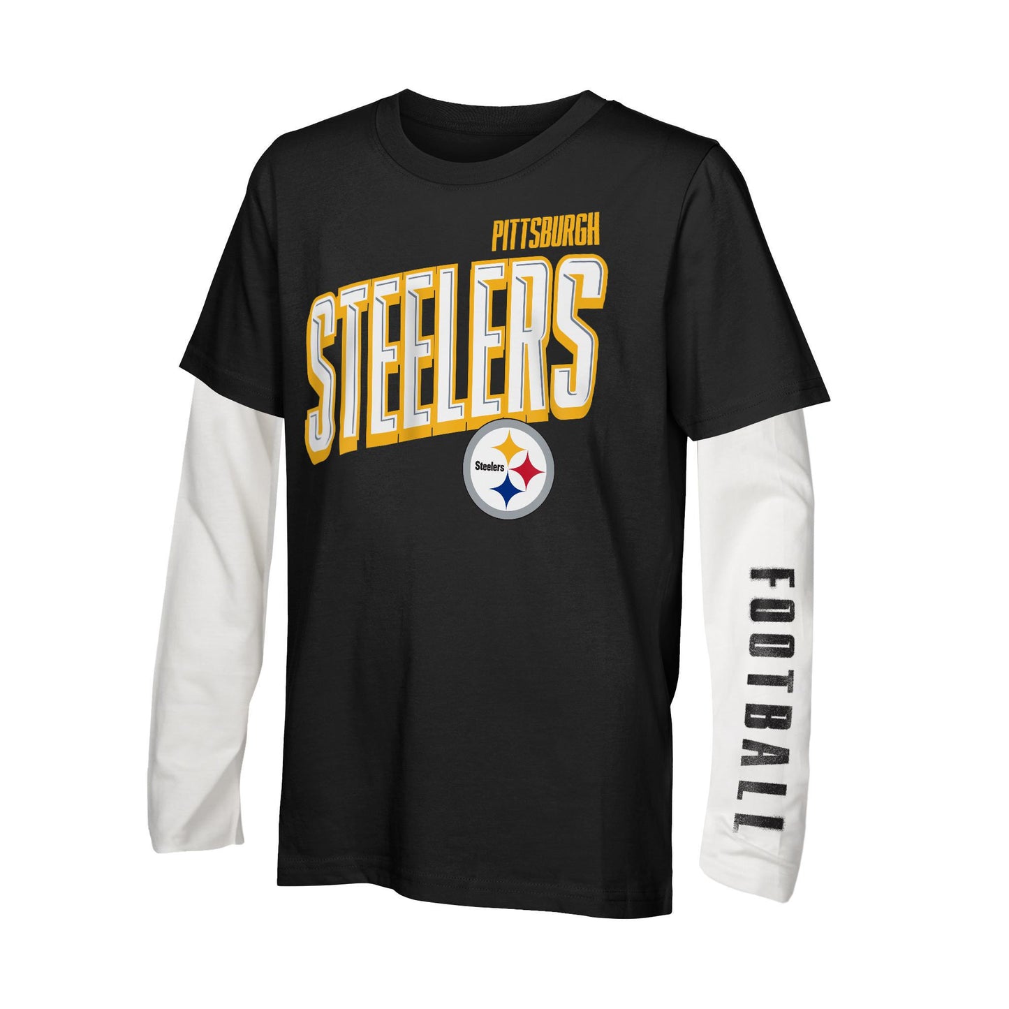 Pittsburgh Steelers Football 3-in-1 Youth Tee Set