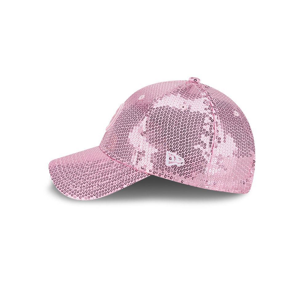 Pittsburgh Steelers Pink Sequin 9Forty Adjustable Hat