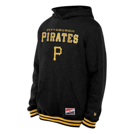 New Era Pittsburgh Pirates MLB Hooded Black Sweatshirt