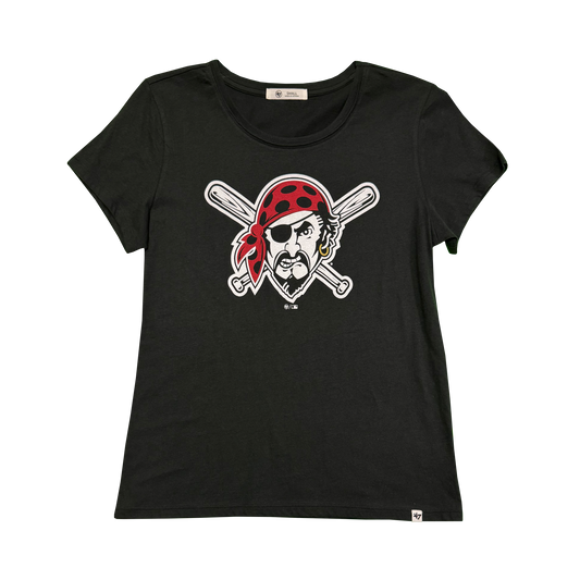 Women's Pittsburgh Pirate Classic Logo Tee