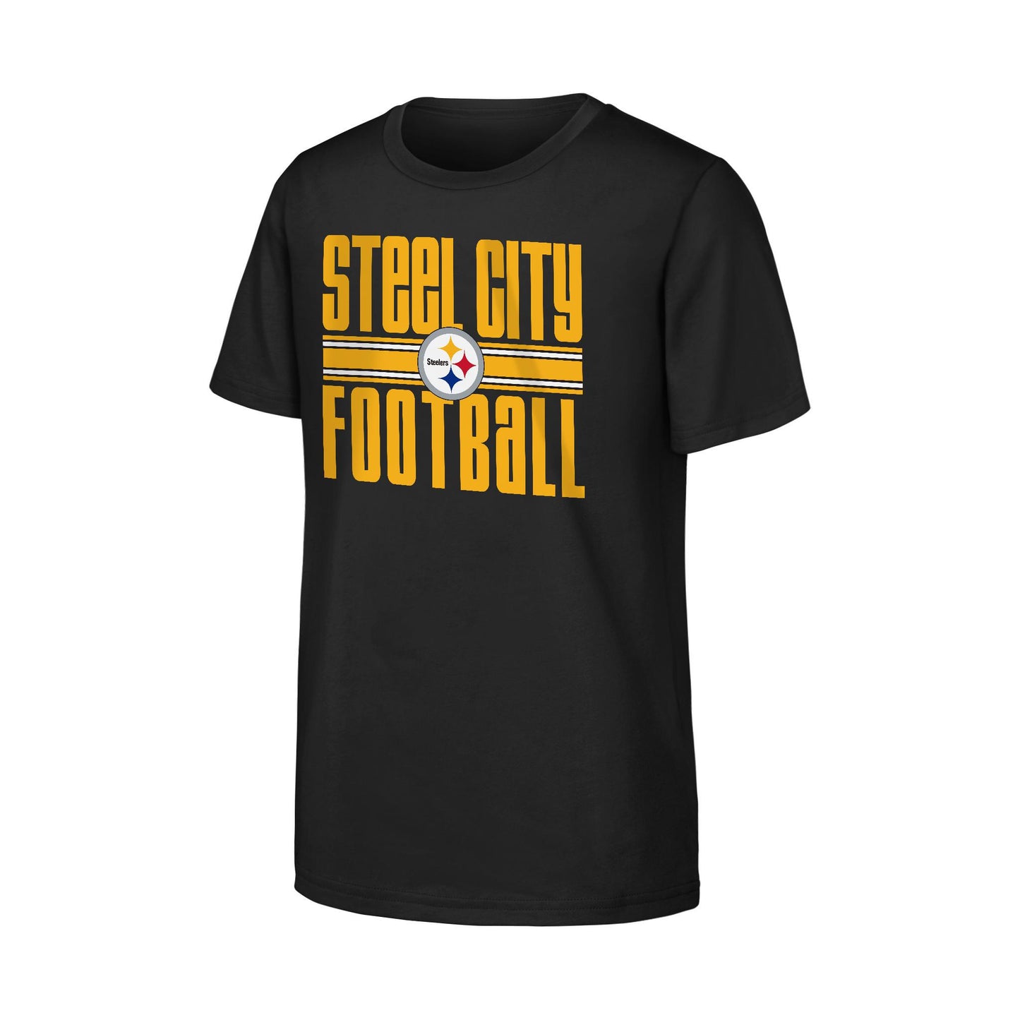 Pittsburgh Steelers Youth Steel City Football Tee