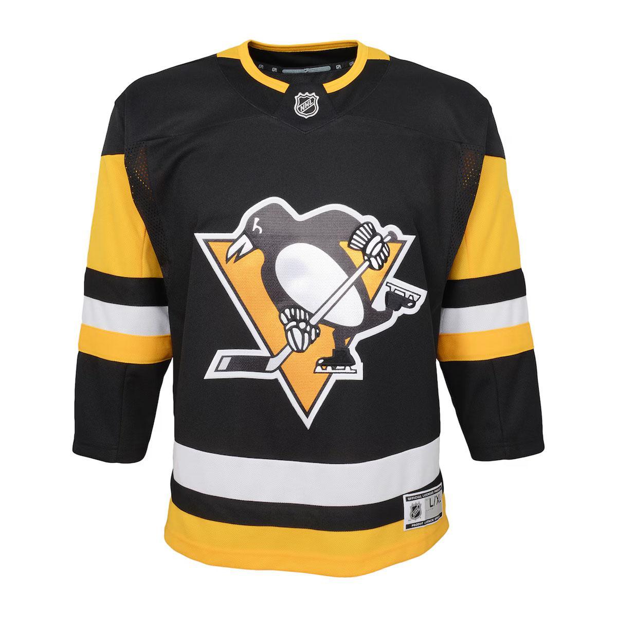 Pittsburgh Penguins Youth Home Premier Blank Jersey