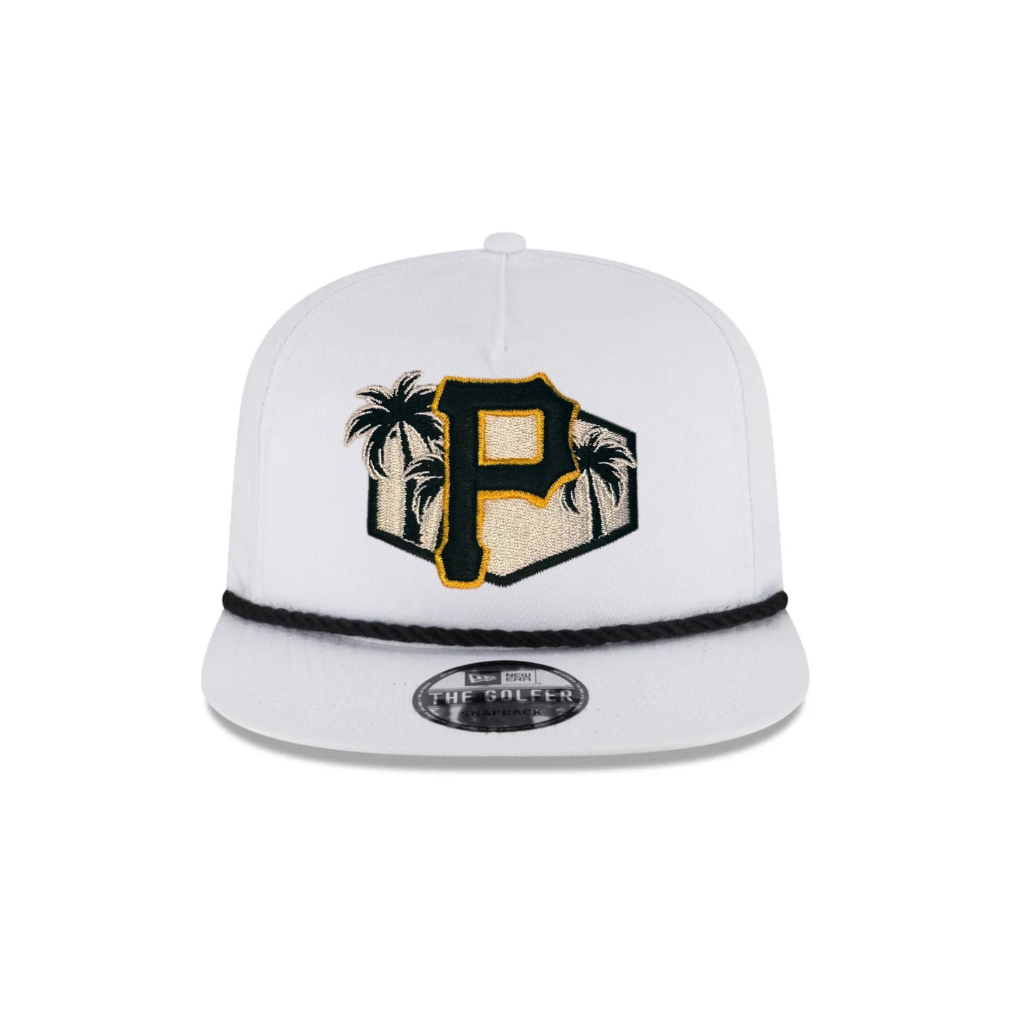 Pittsburgh Pirates New Era Black 2025 Spring Training THE GOLFER Snapback Hat