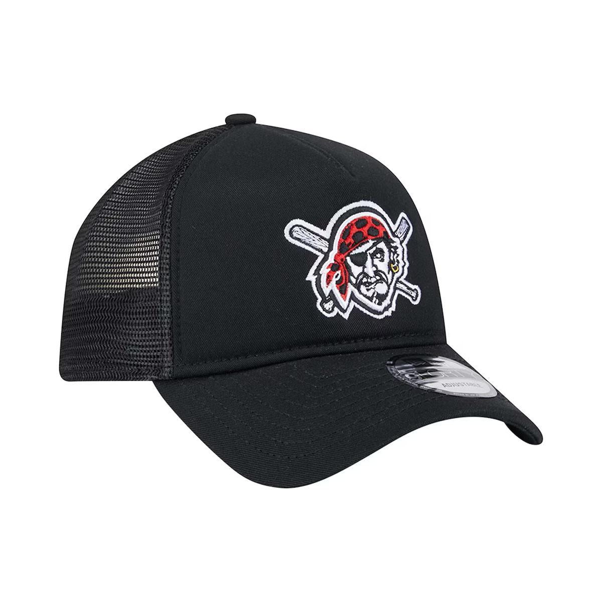Pittsburgh Pirates New Era 9FORTY A-Frame Trucker Adjustable Hat