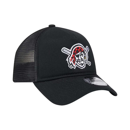 Pittsburgh Pirates New Era 9FORTY A-Frame Trucker Adjustable Hat