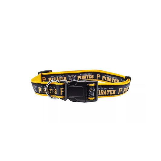 Pittsburgh Pirates Pets First Satin Collar