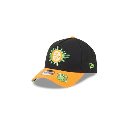Youth Pittsburgh Steelers Nickelodeon Slime 9FORTY A-Frame Snapback