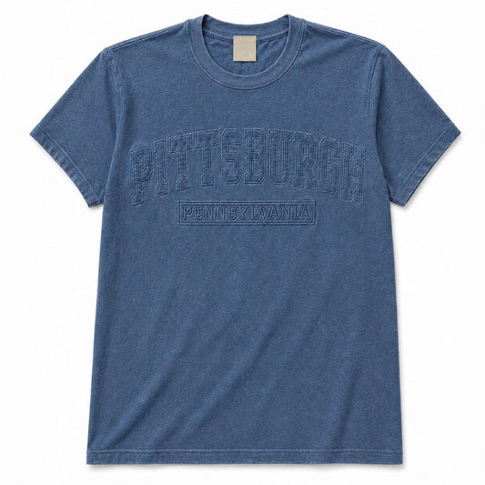 Pittsburgh Pennsylvania Appliqué Tee x Denim