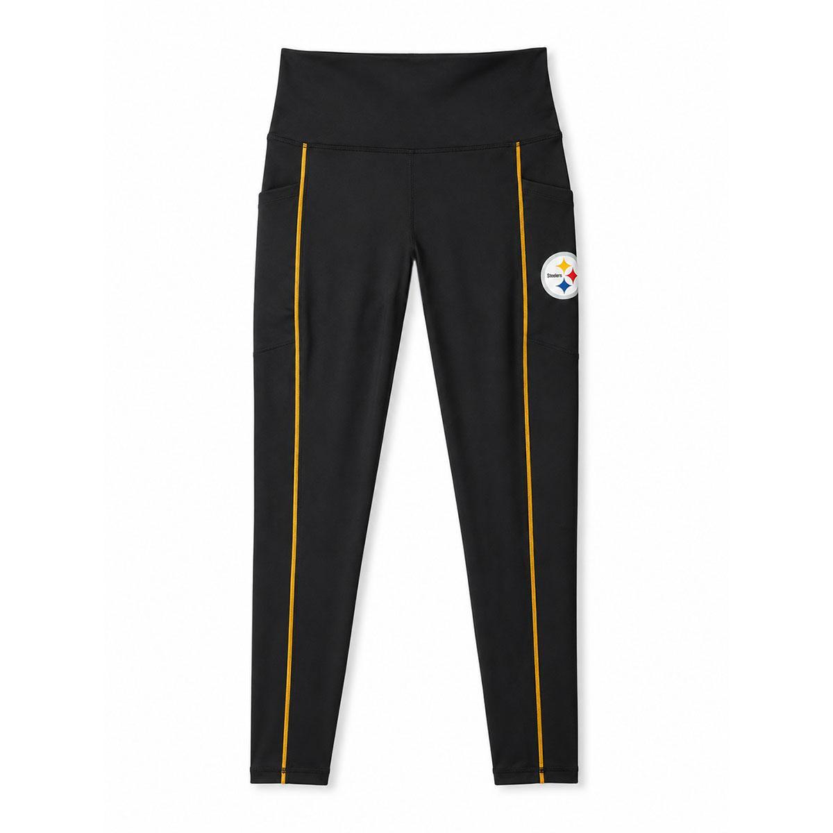 Pittsburgh Steelers Women's Gold Line Leggings