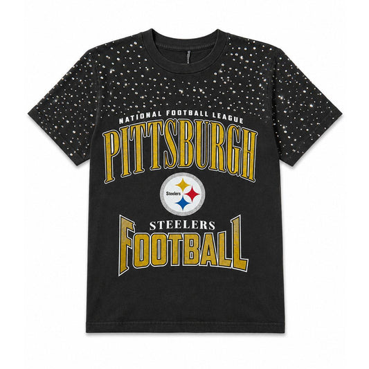 Pittsburgh Steelers Women's Rhinestone Top