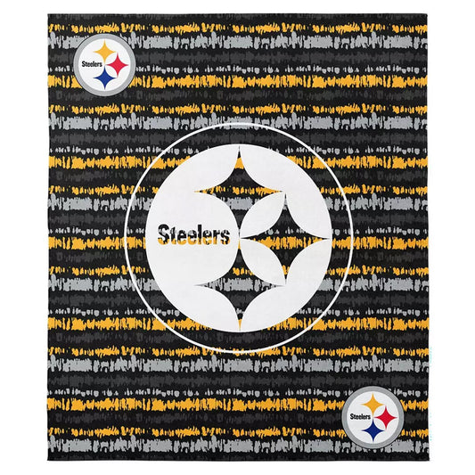 Pittsburgh Steelers 60"x70" Shibori Microfiber Beach Towel