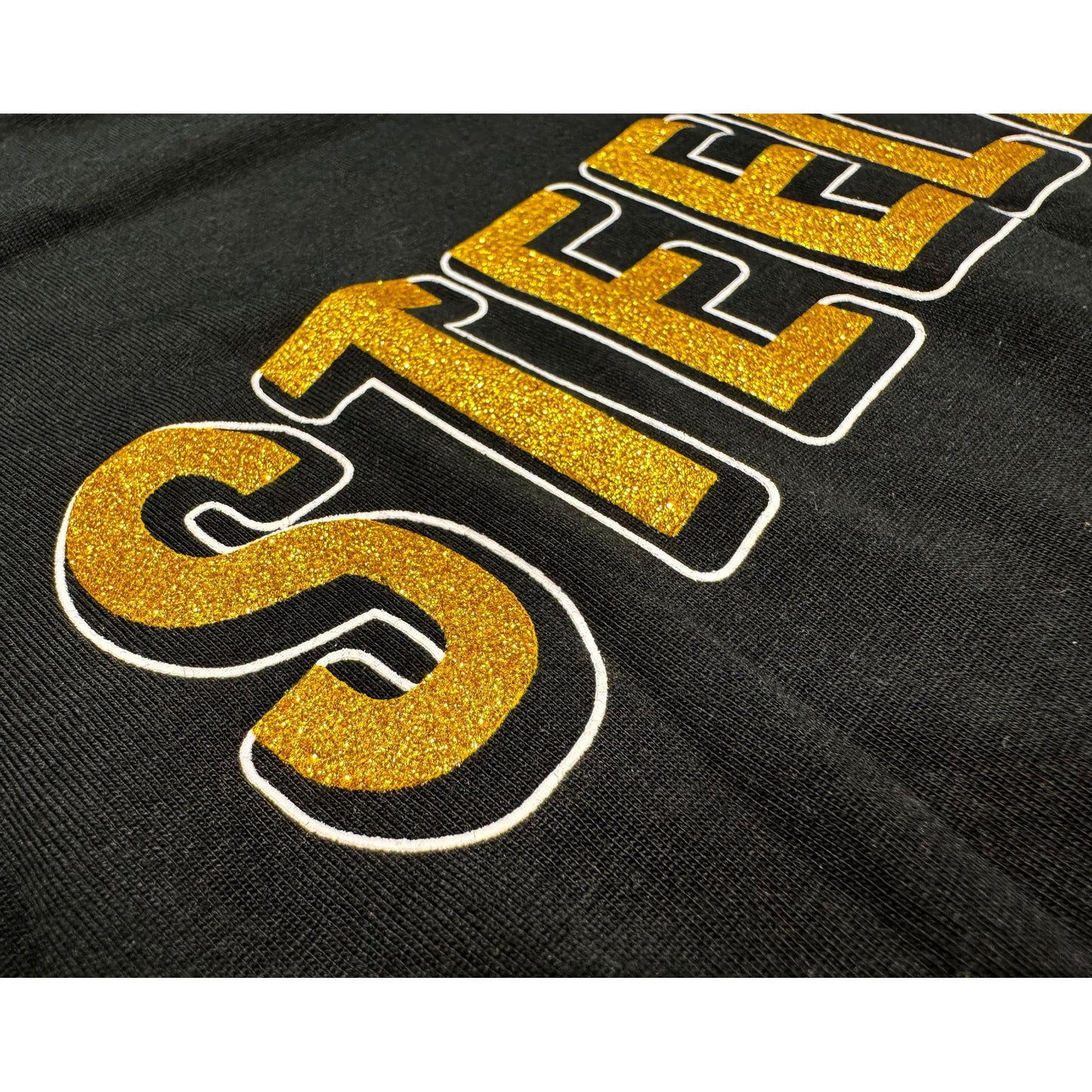 Pittsburgh Steelers Women's Glitter Long Sleeve