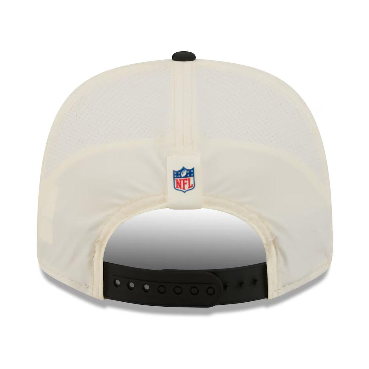 Pittsburgh Steelers 2026 NFL Training Camp 9SEVENTY Cream/Black Stretch-Snap Hat