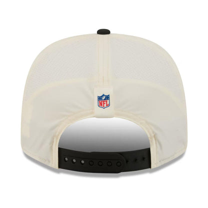 Pittsburgh Steelers 2026 NFL Training Camp 9SEVENTY Cream/Black Stretch-Snap Hat