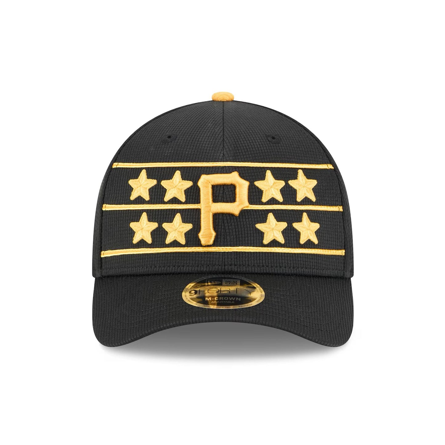 Pittsburgh Pirates New Era Black 2025 Batting Practice 9FORTY M-Crown Adjustable Hat