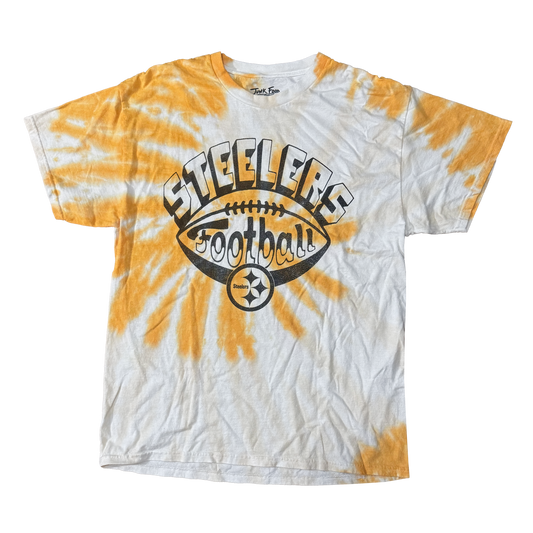 Steelers Football Retro Tie Dye Tee