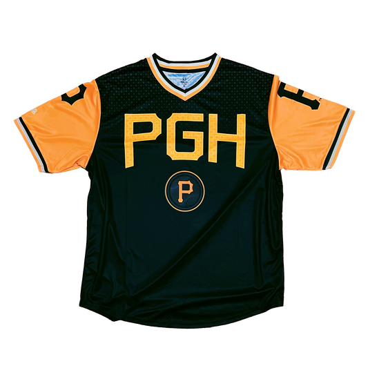 Pittsburgh Pirates We Bleed Black and Gold Sublimated Tee