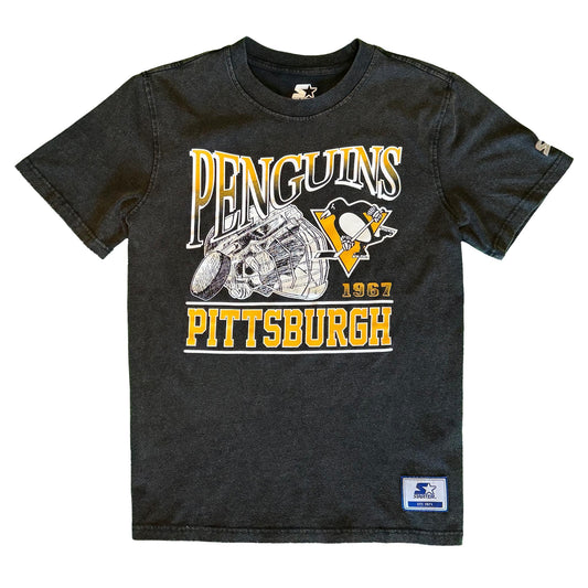 Starter Pittsburgh Penguins Bleach Wash Tee