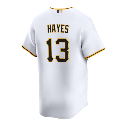 Men's Pittsburgh Pirates Ke'Bryan Hayes #13 Nike White Home Limited Player Jersey