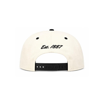Pittsburgh Pirates New Era Cream/Black Arched A-Frame 9FIFTY Adjustable Hat