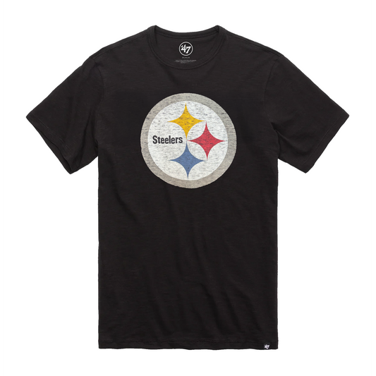Pittsburgh Steelers Grit Logo '47 Scrum Tee