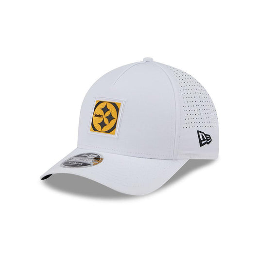 Pittsburgh Steelers Patch 9FORTY M-Crown Adjustable A-Frame Snapback