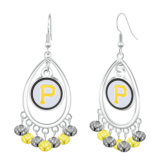 Pittsburgh Pirates Fancy Dangle Earring