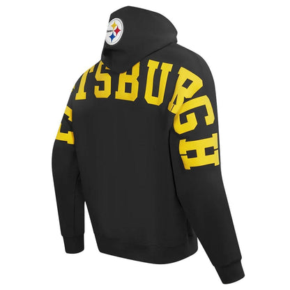 Pittsburgh Steelers Wingspan Drop Shoulder Pullover Hoodie