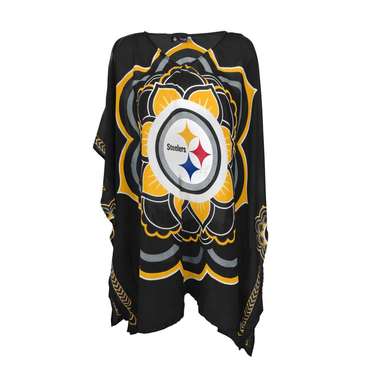 Pittsburgh Steelers Caftan Flower