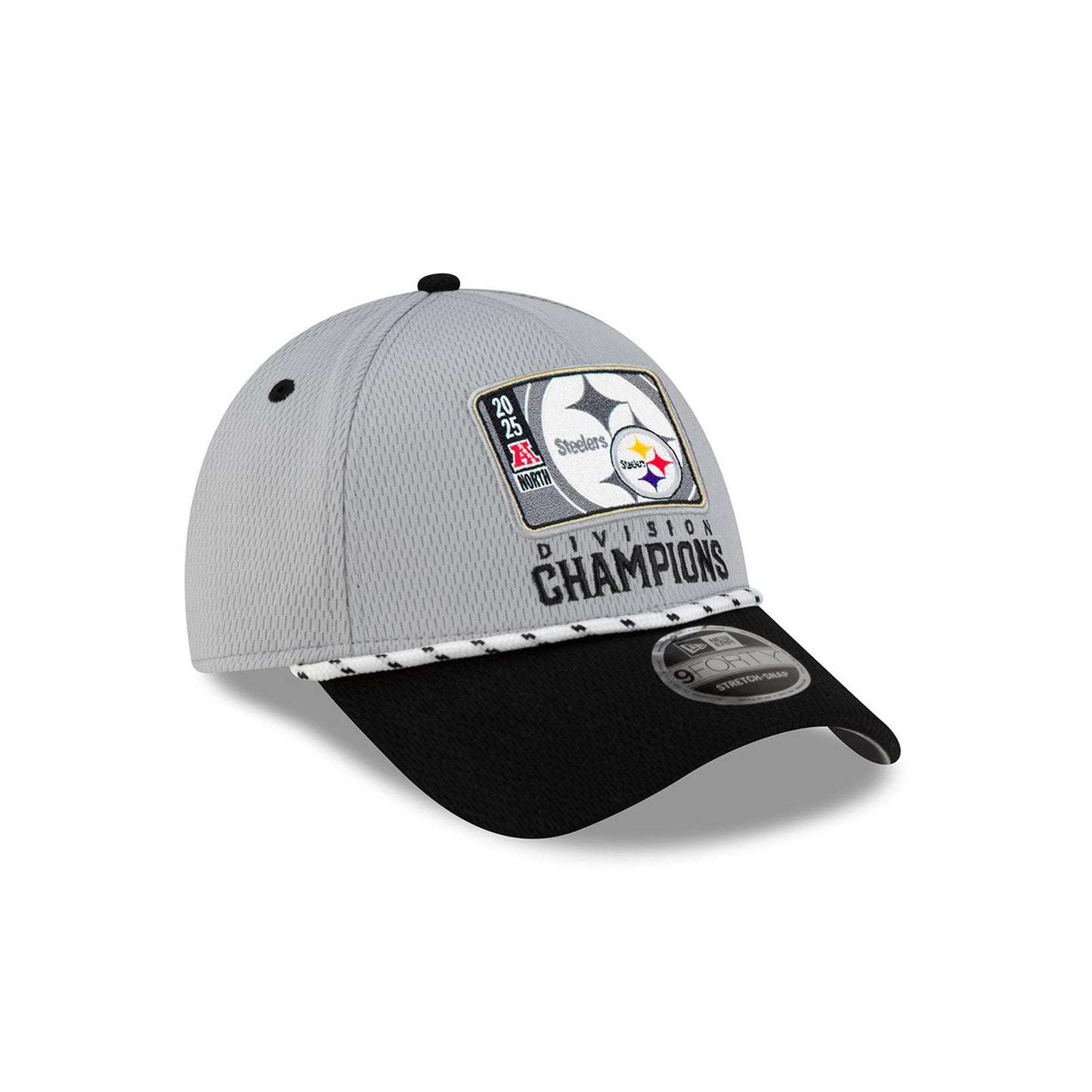 Pittsburgh Steelers New Era 9FORTY AFC North Division Champions Hat