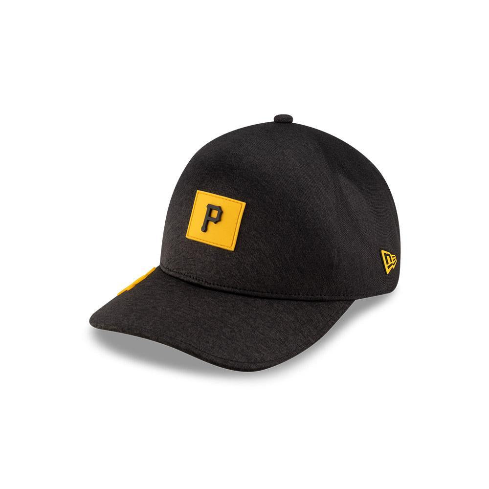 Pittsburgh Pirates MLB Clubhouse Black 39THIRTY Infinity Stretch Fit Cap