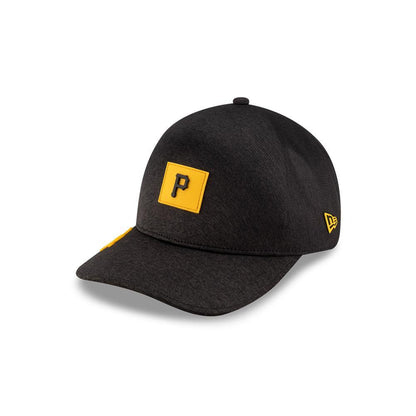 Pittsburgh Pirates MLB Clubhouse Black 39THIRTY Infinity Stretch Fit Cap