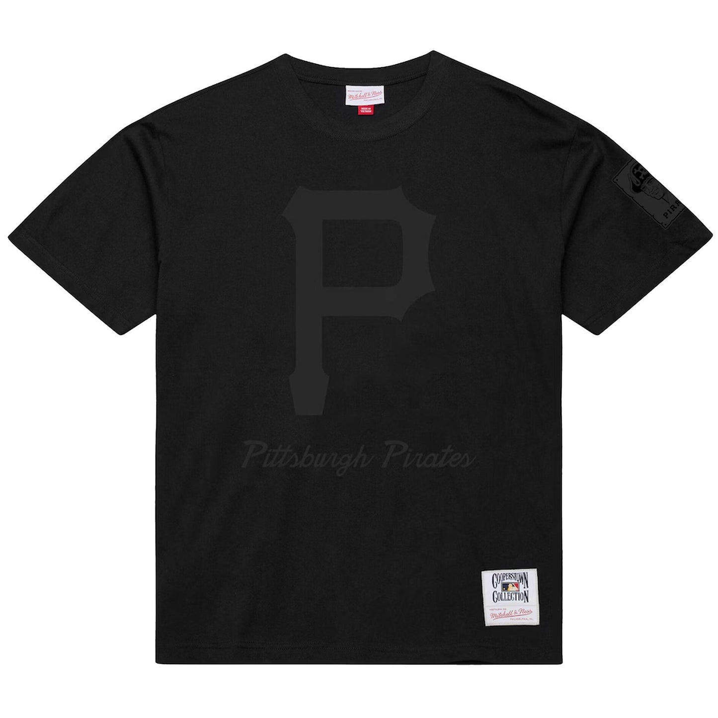 Mitchell & Ness Black Pittsburgh Pirates Cooperstown Collection Phantom Tee